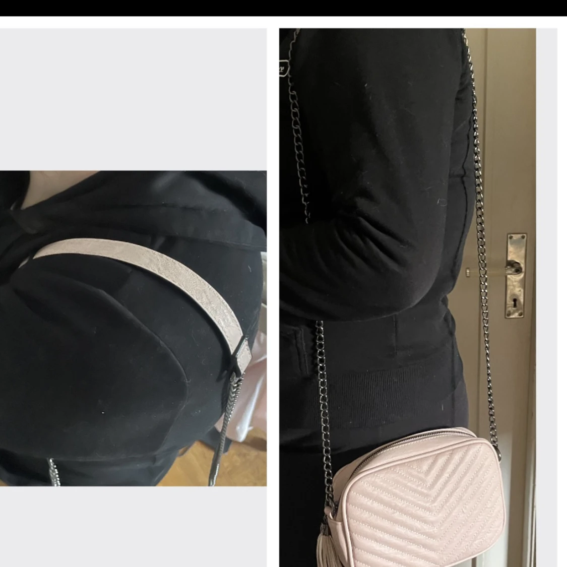 Ljusrosa axelväska💗 - 90