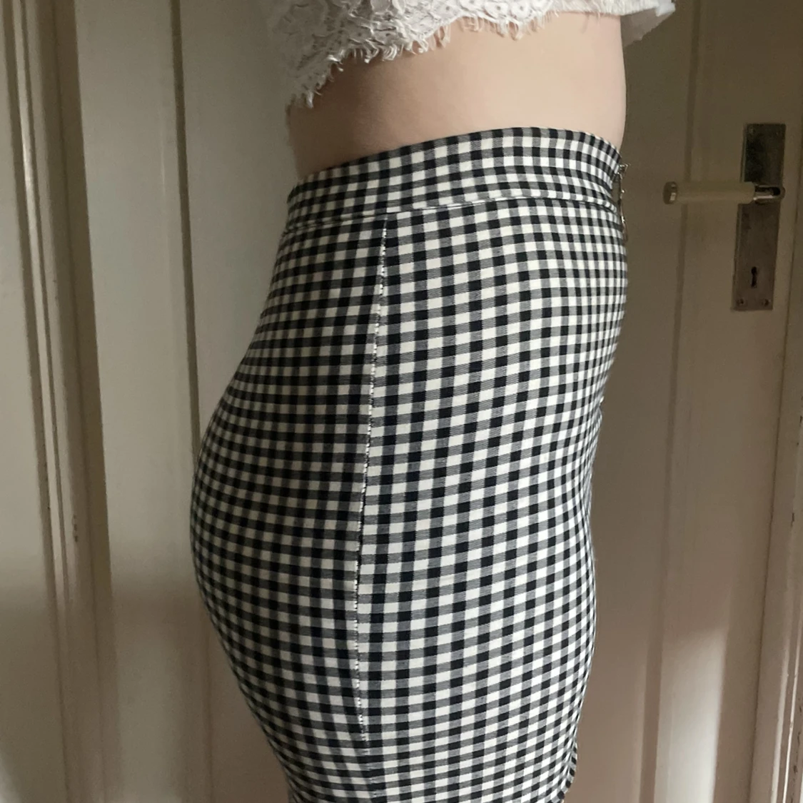 Rutig kjol 🖤🤍 - 90