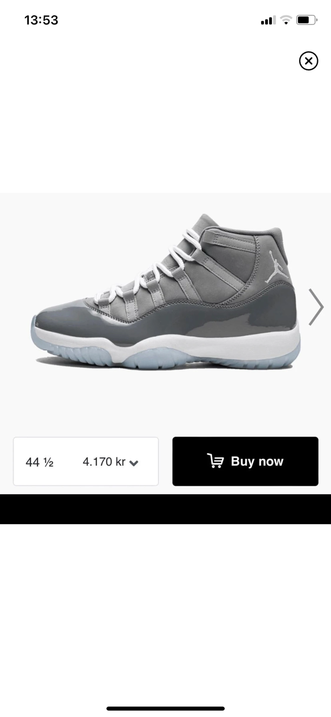 Air Jordan 11 retro cool grey