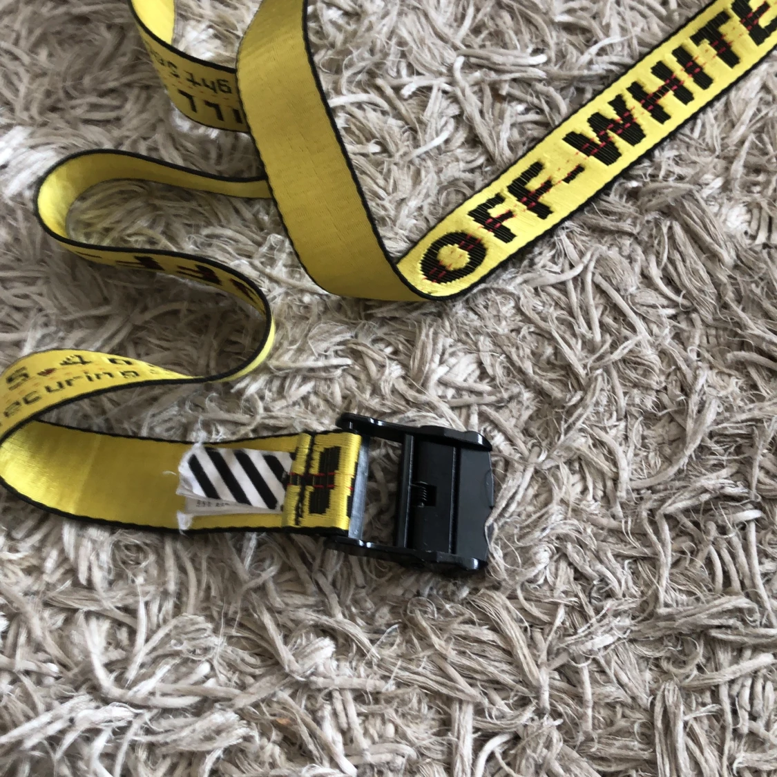 Off White bälte - Gult - 90