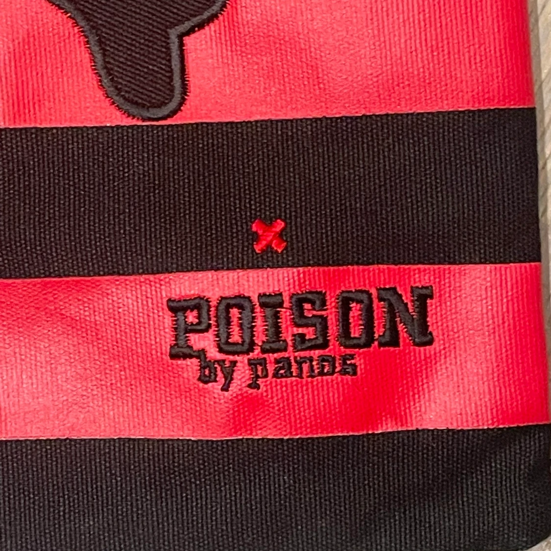 Randig döskalle tygväska - 91