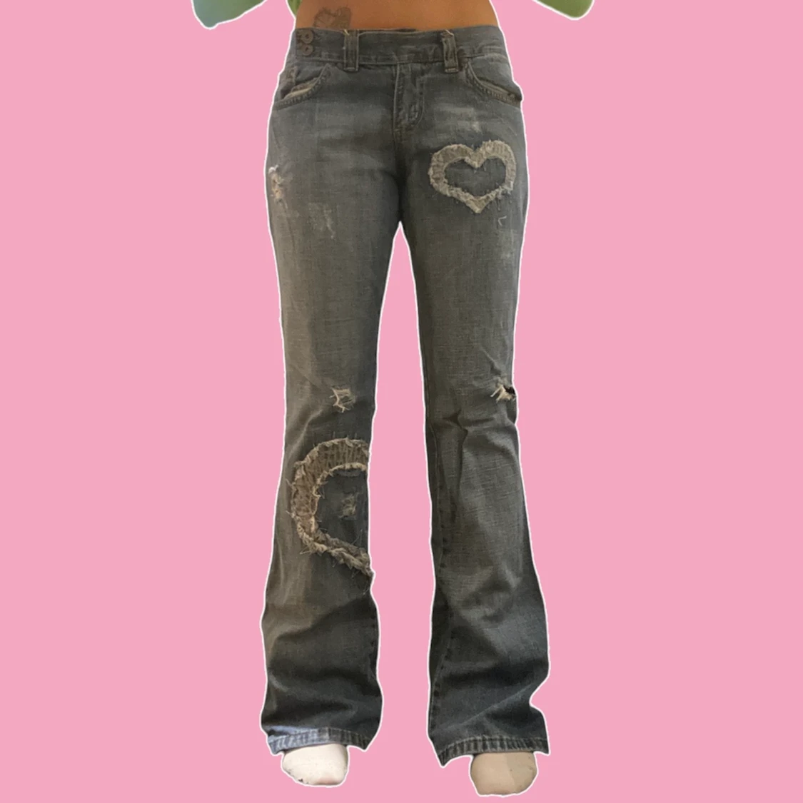 Jeans med hjärtan <3 - 91