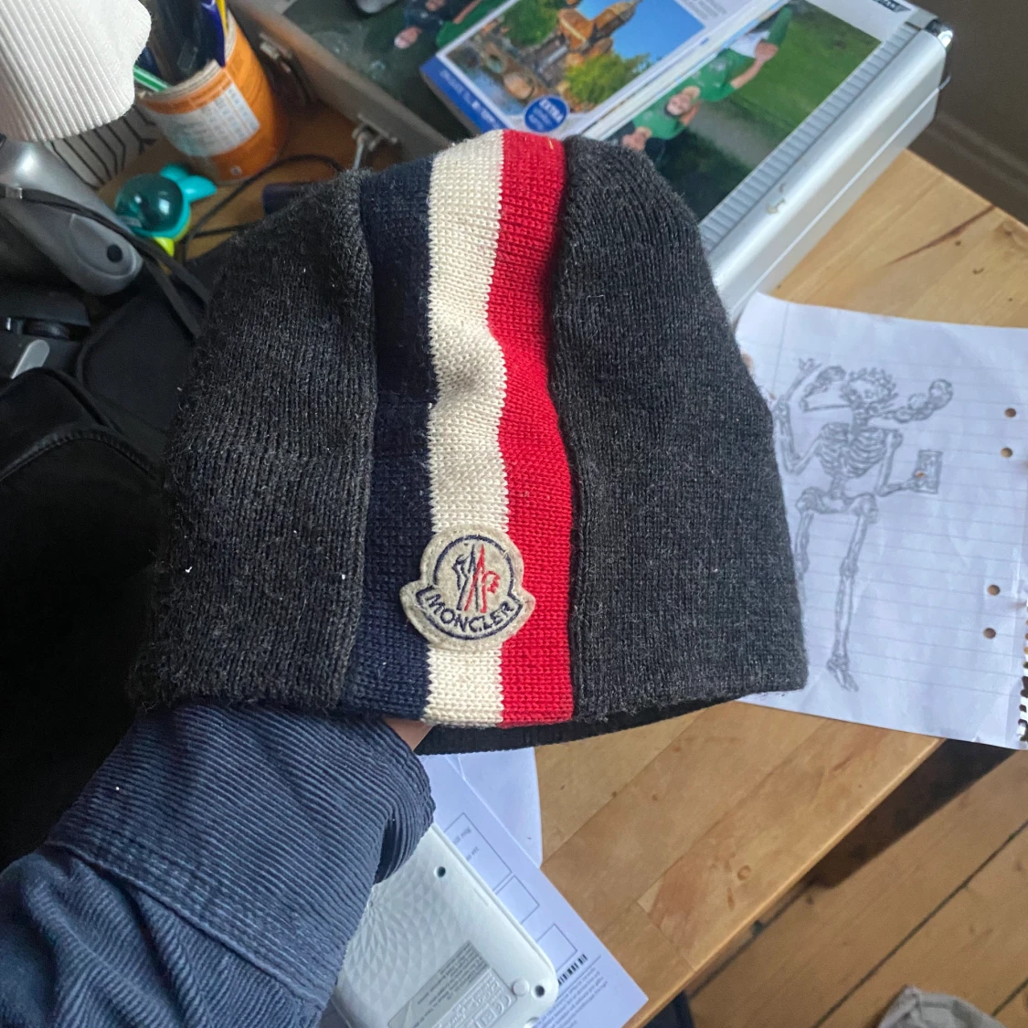 Vintage Moncler mössa