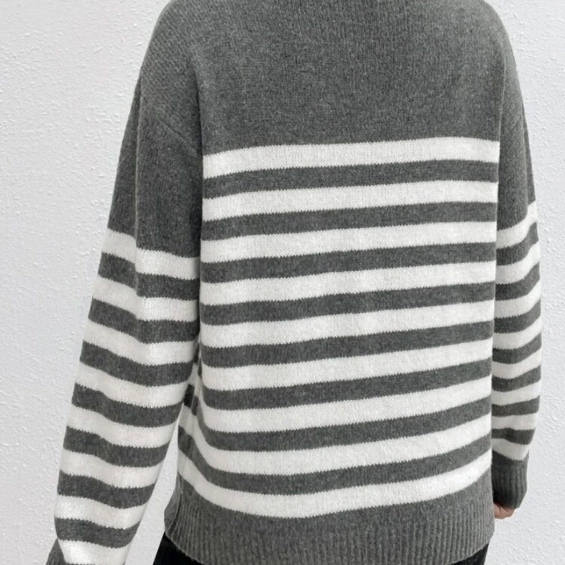 Stickad randig tröja !💞 - 90