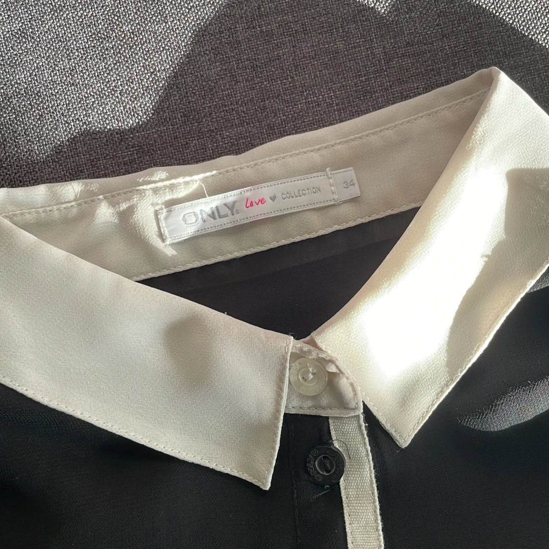 Transparent skjorta, stl 34 - 91