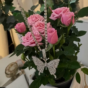 rhinestone necklace - coolt halsband jag aldrig använder:)💞 Gratis frakt!!