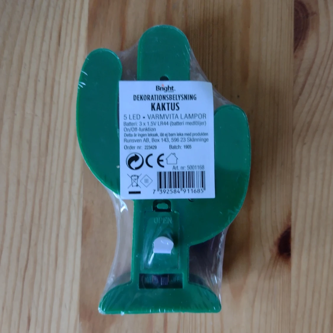 Kaktus - dekorationsbelysning - lampa - 91