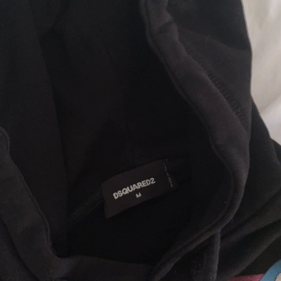 dsquared hoddie/ svart  - 90