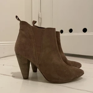 Boots beige mocka - Storlek 40 