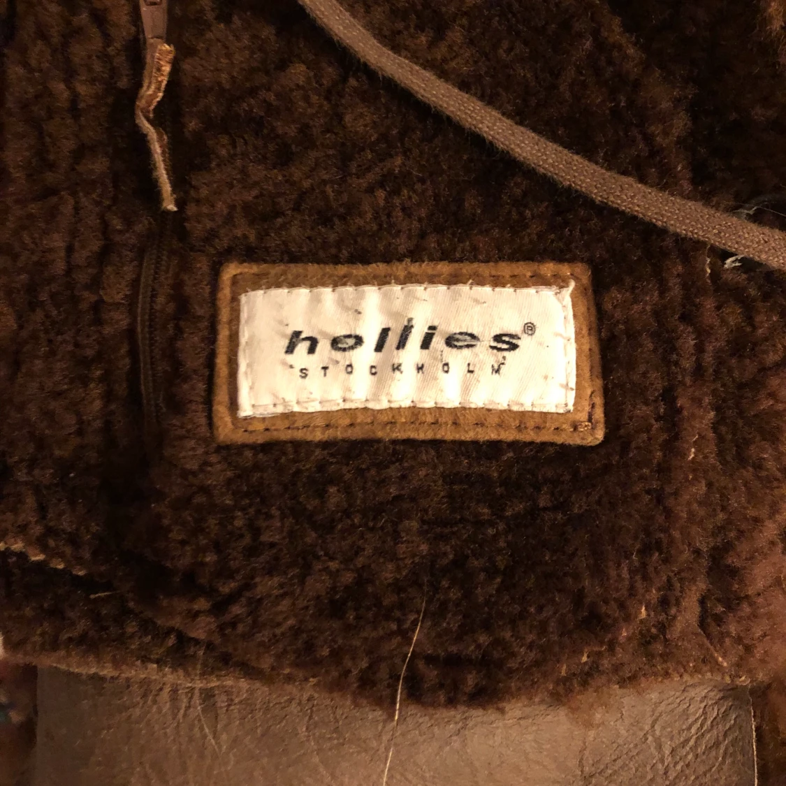 Jacka med ull/pälskrage  - 91