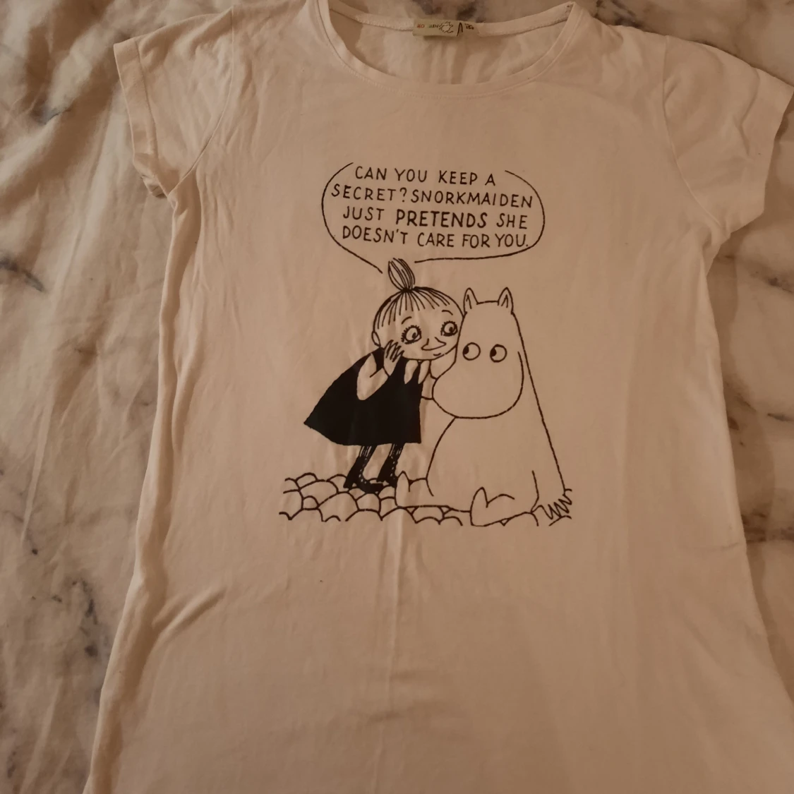 Tröja med mumintryck 