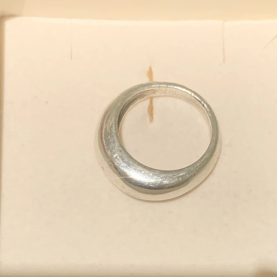 Äkta silver ring - 90