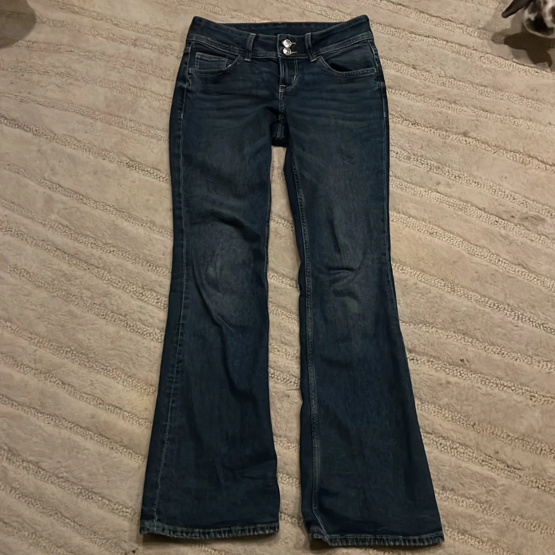 Lågmidjade jeans