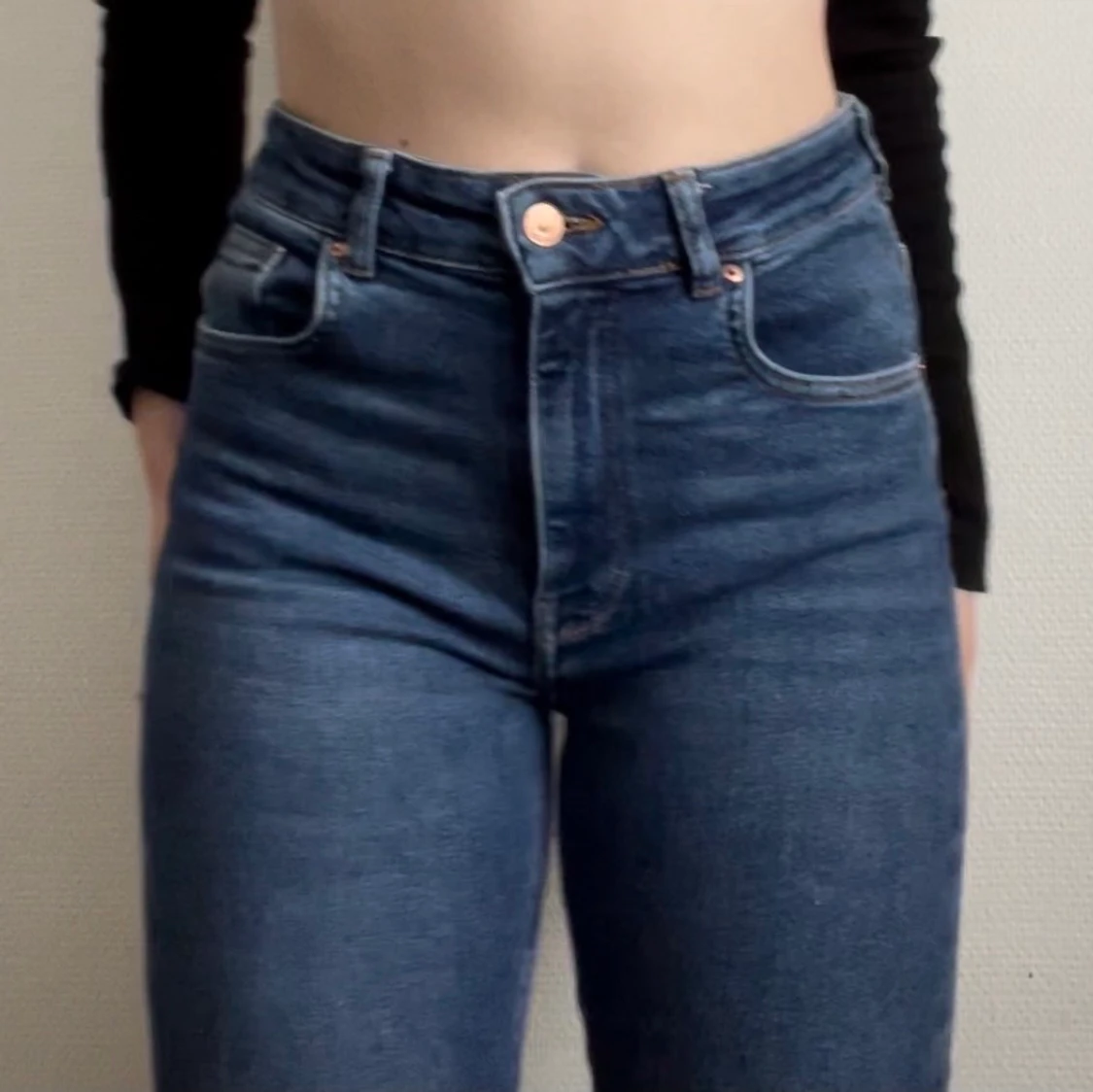 Mörkblåa jeans💙 - 90