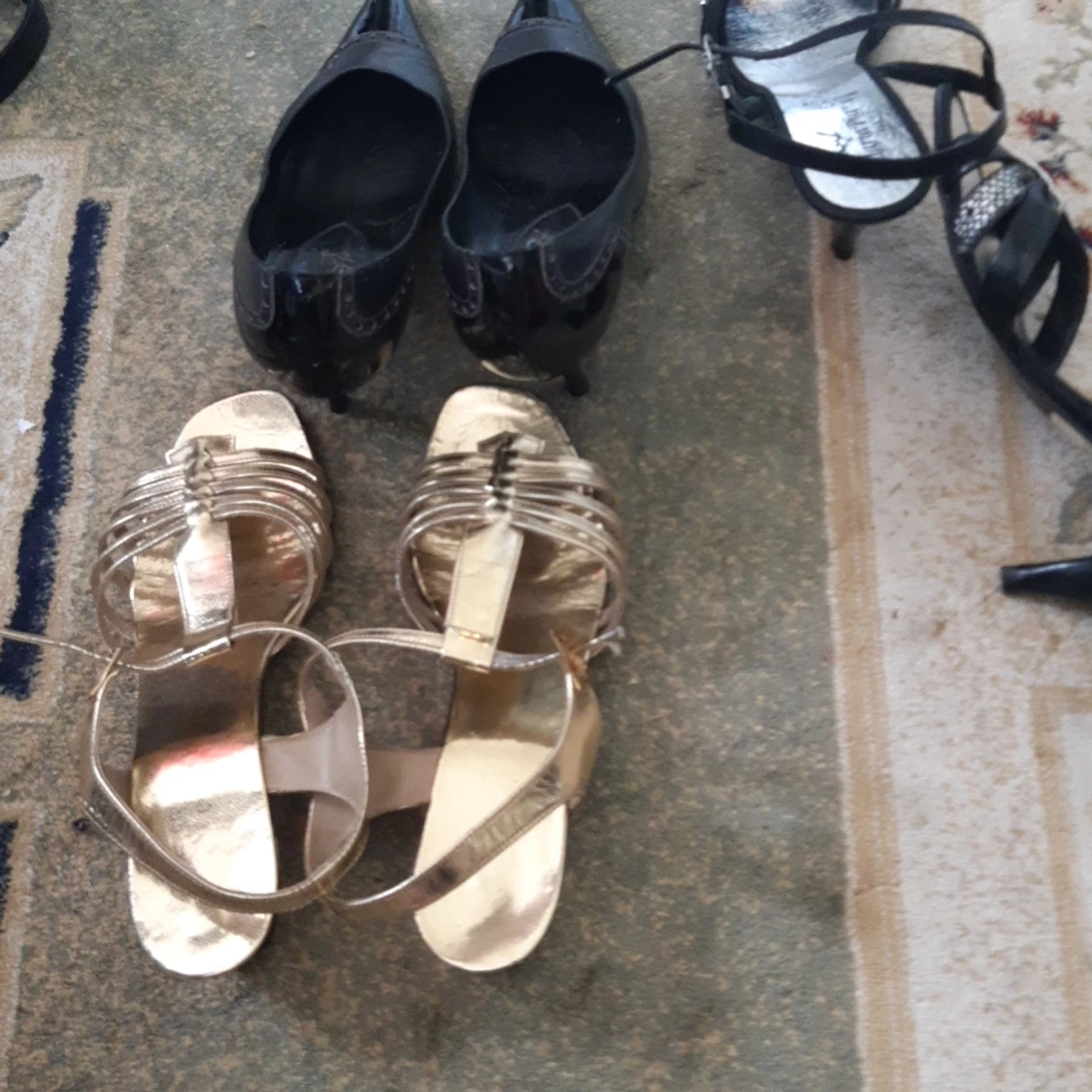 70 tals sandaler och pums