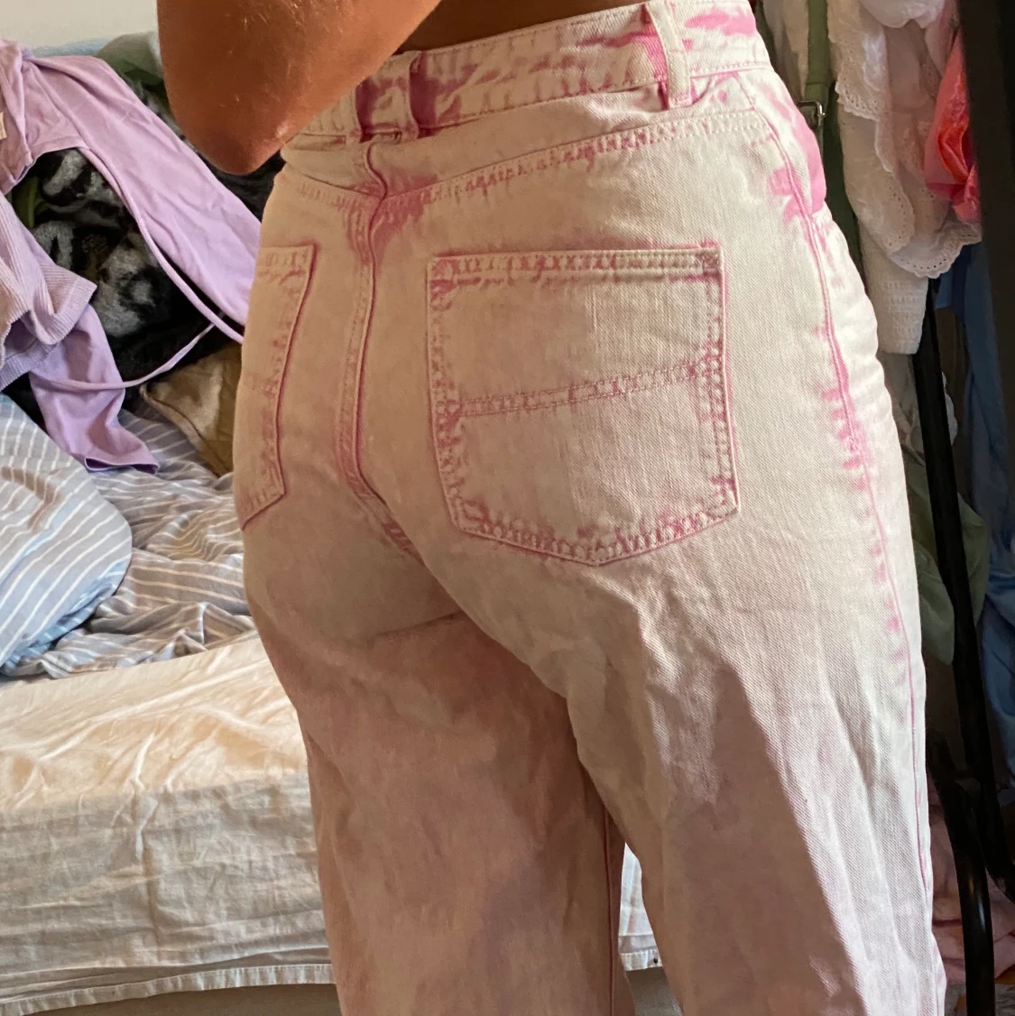 Rosa jeans w28 l36 - 90