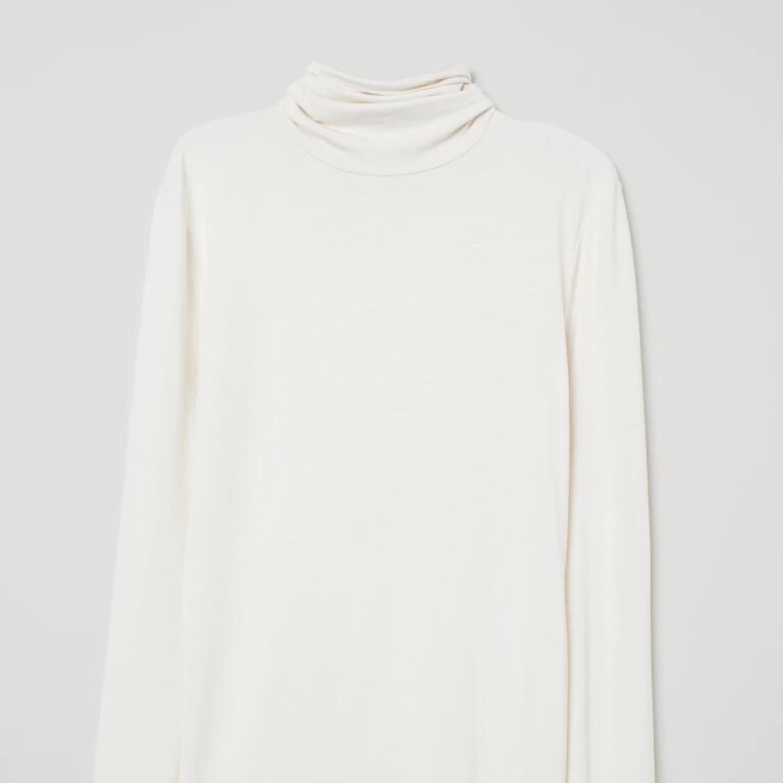 Långärmad polotröja HM strl S - 90