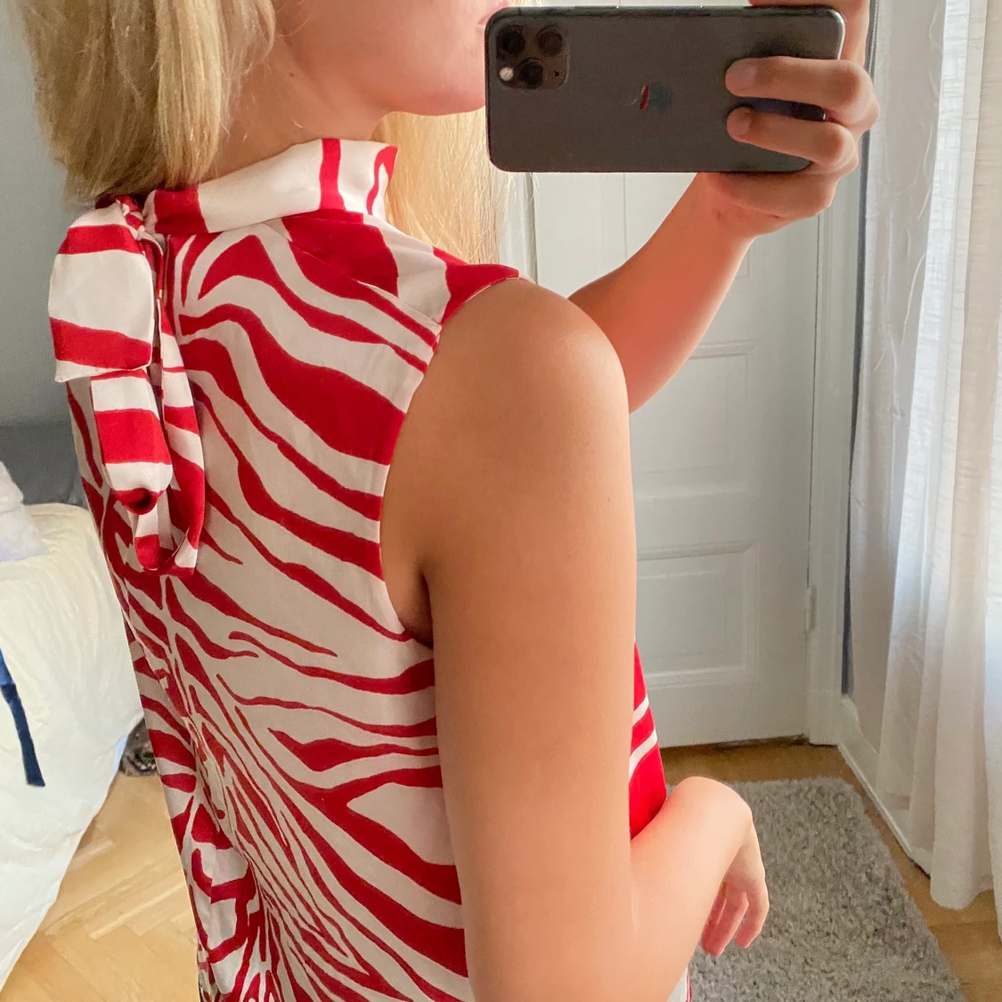 Halterneck linne - 91