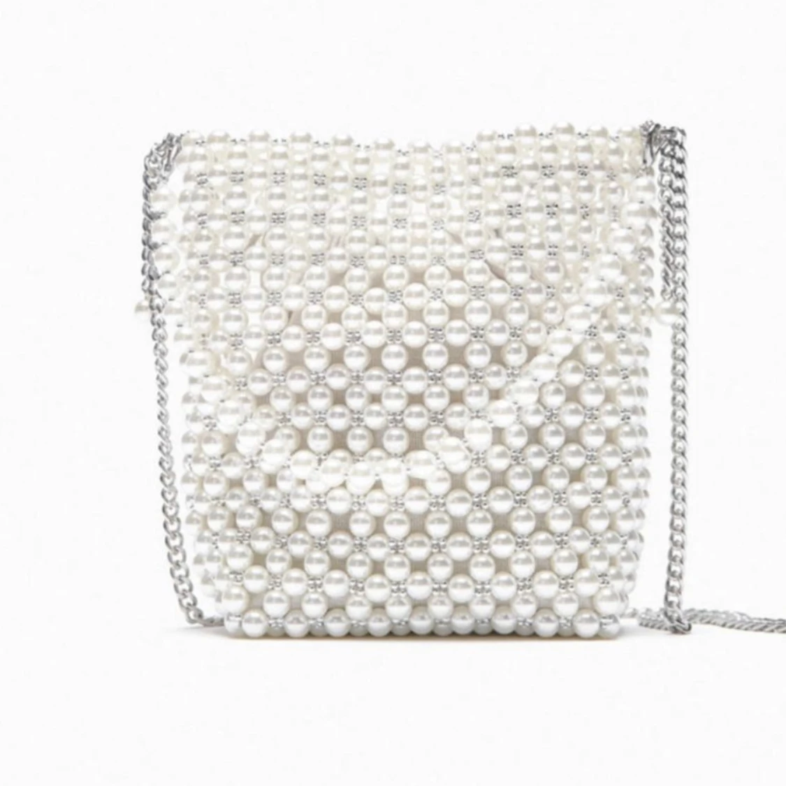 Pärlväska zara