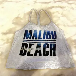 Linne grå Malibu beach 