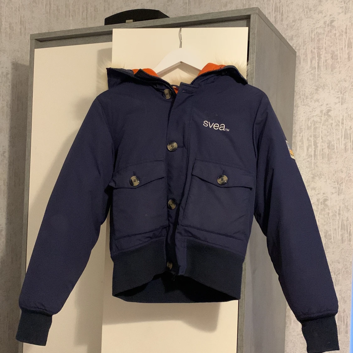 Svea jacka jätte varm stl M men mer som small  - 91