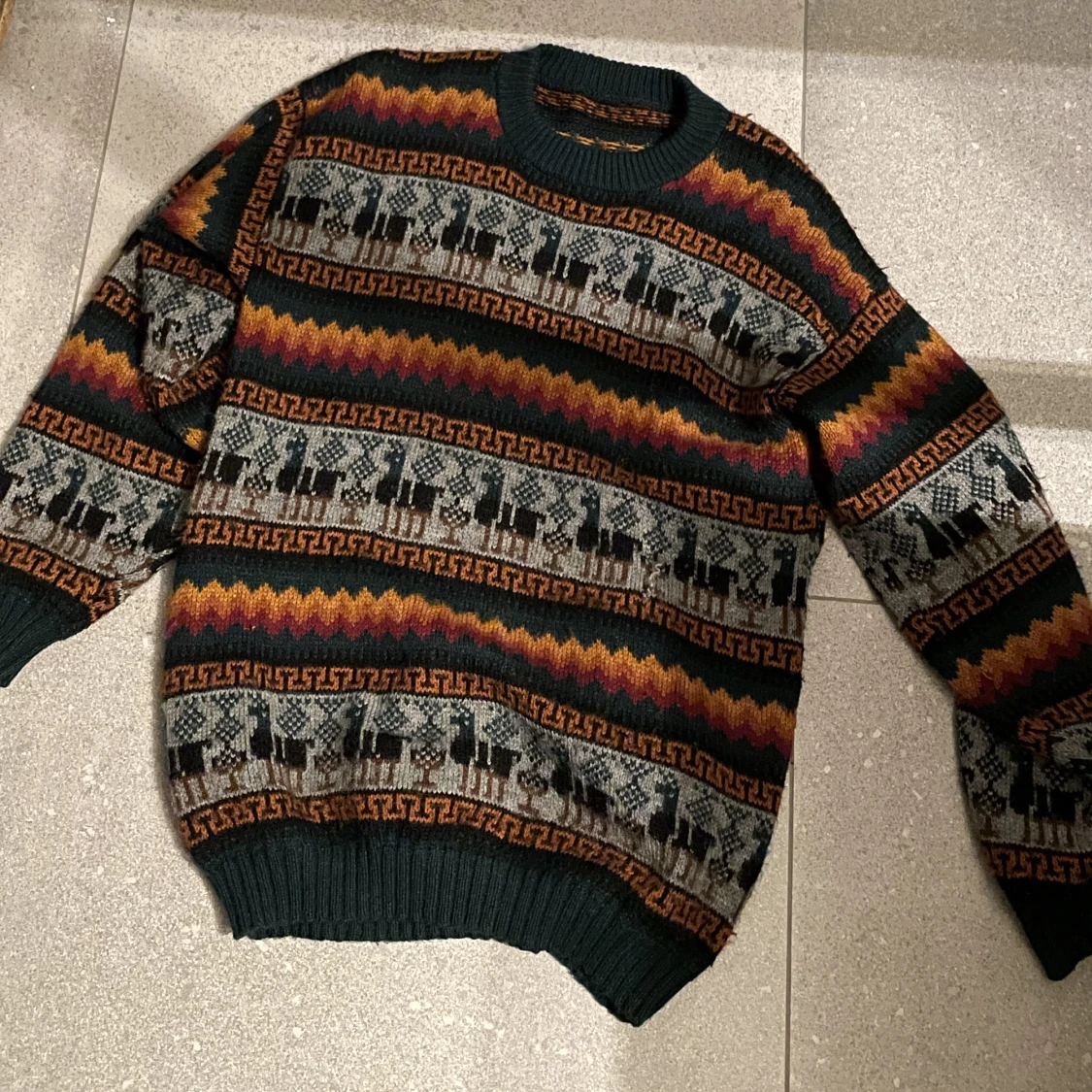 Vintage Stickad Tröja - 91