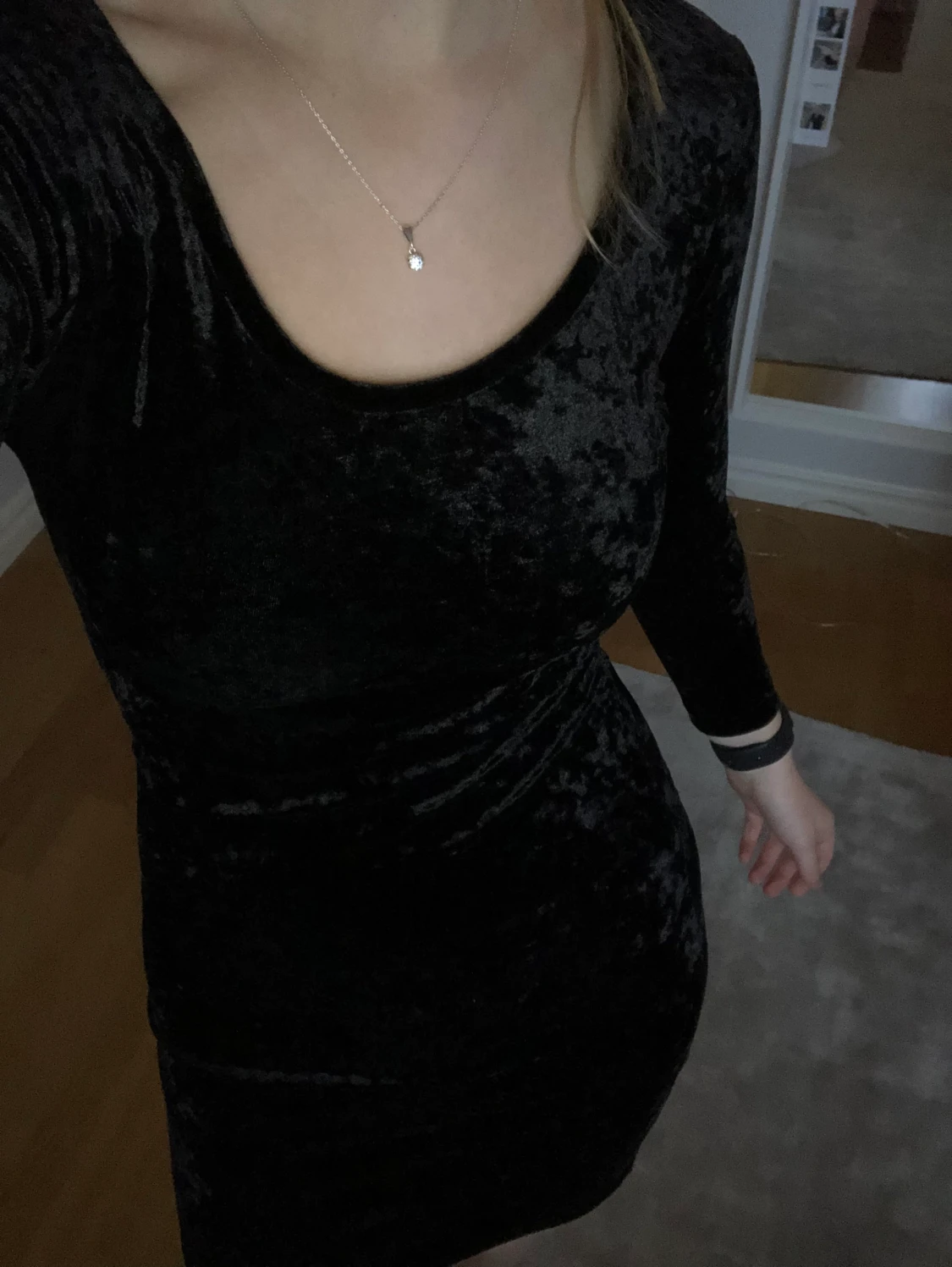 Sammetsklänning - 90