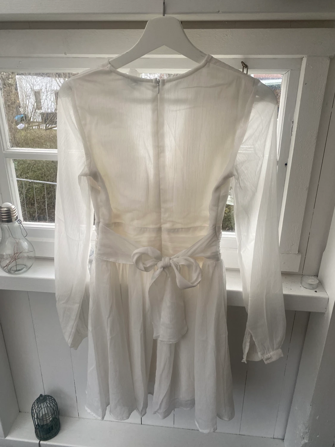 Vit klänning  - 90