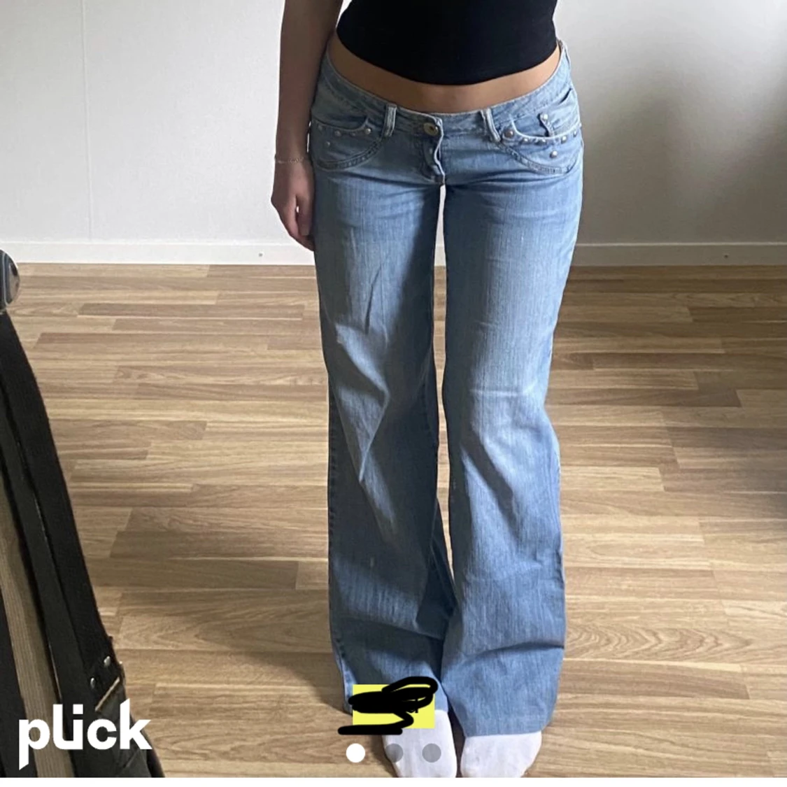 Lågmidjade jeans - 90