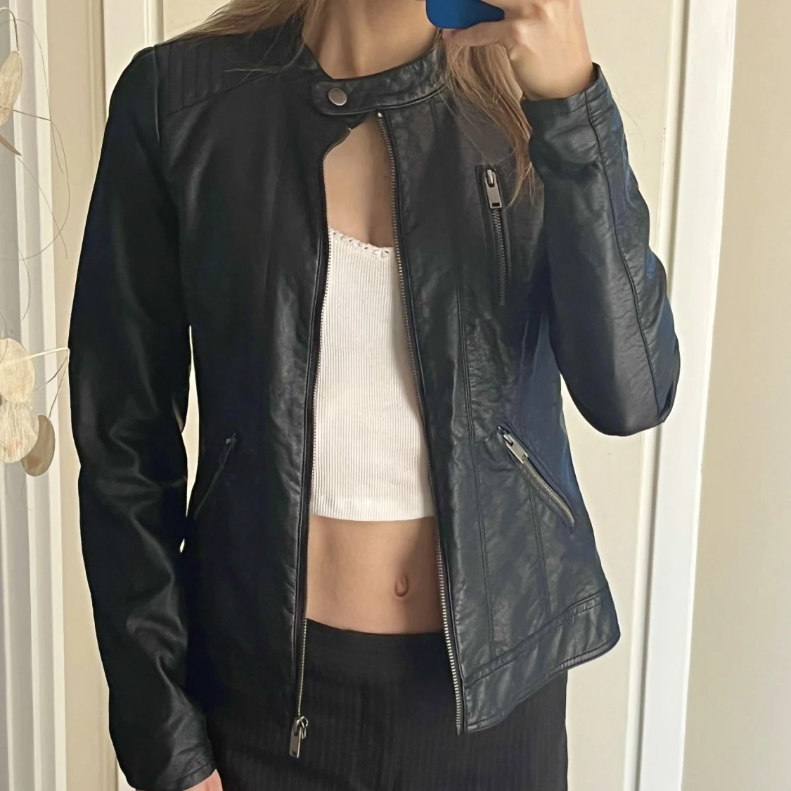 Läderjacka - 91