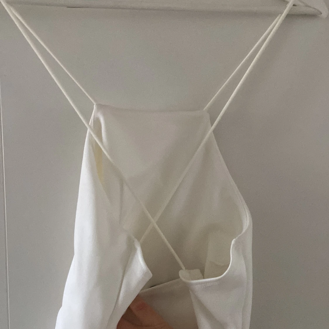 Vit sommarklänning  - 90