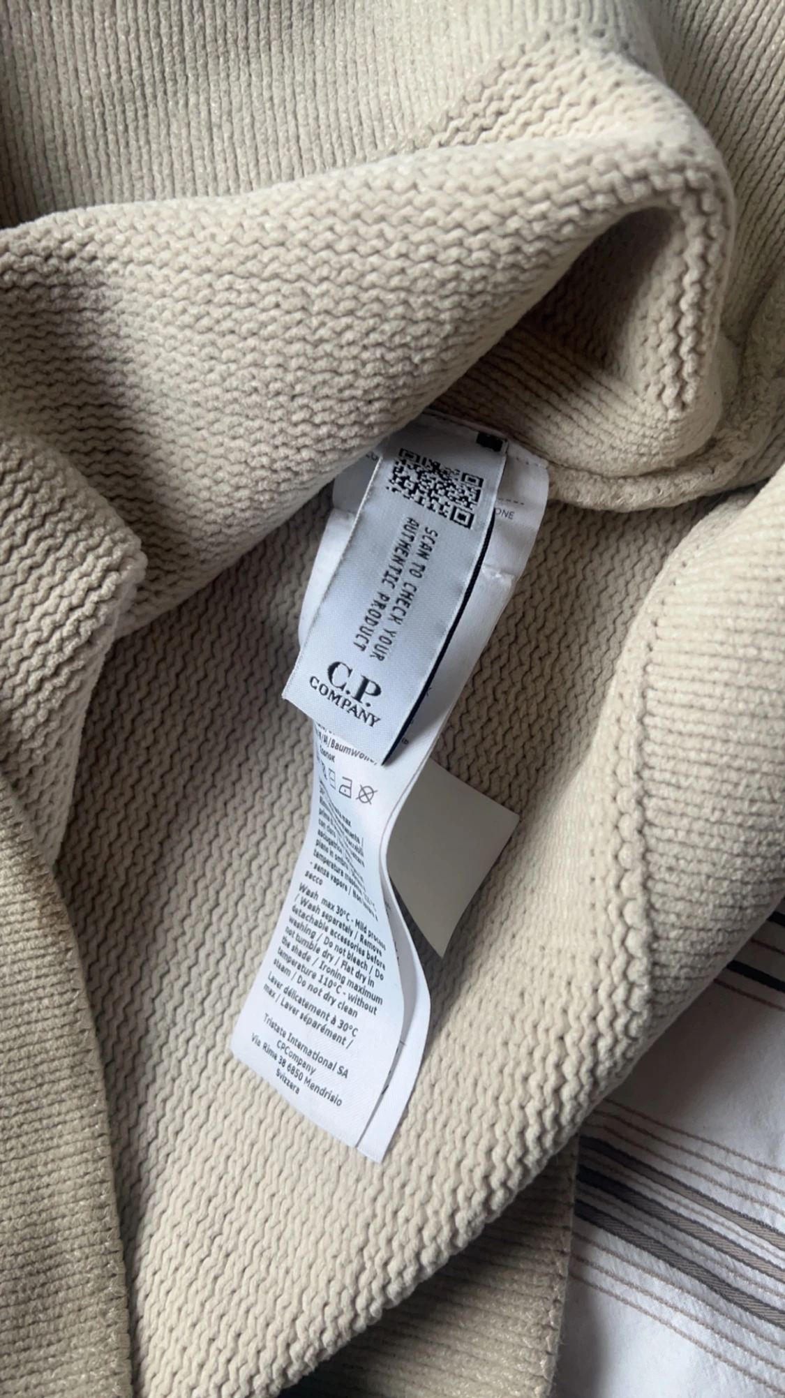 C.P Company stickad tjocktröja  - 90