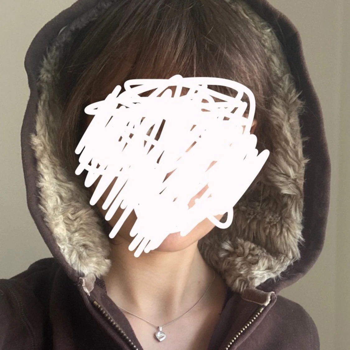 Hoodie med päls - 91