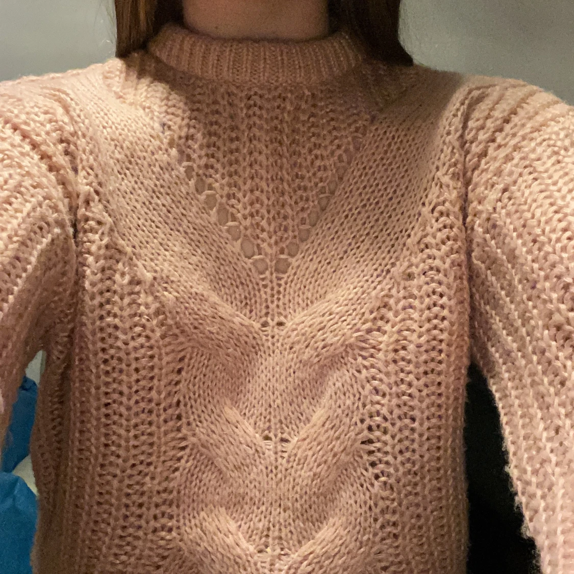 Snygg stickad tröja