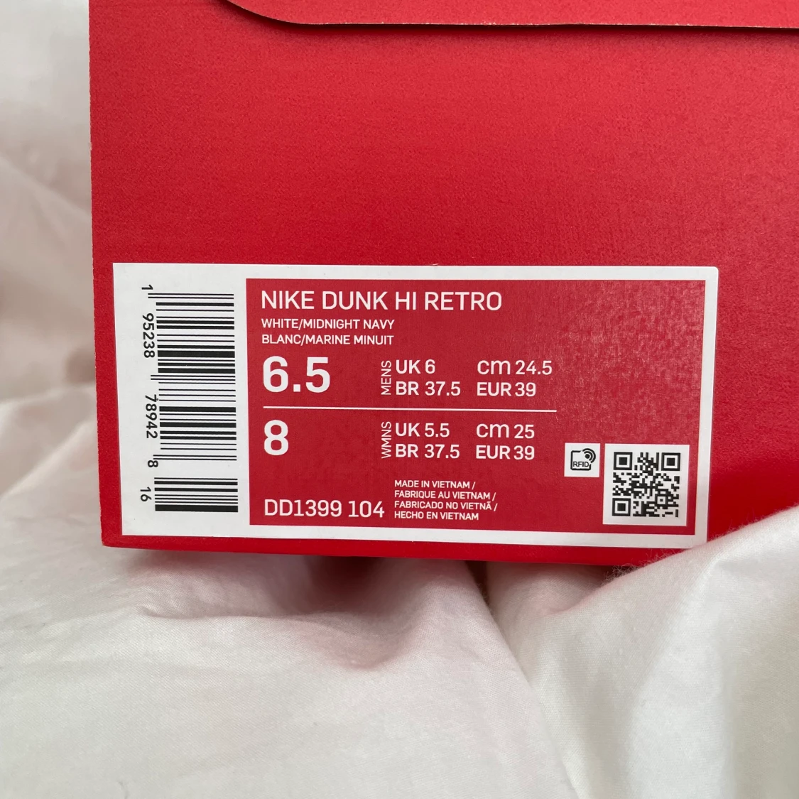 Nike dunk High  - 90