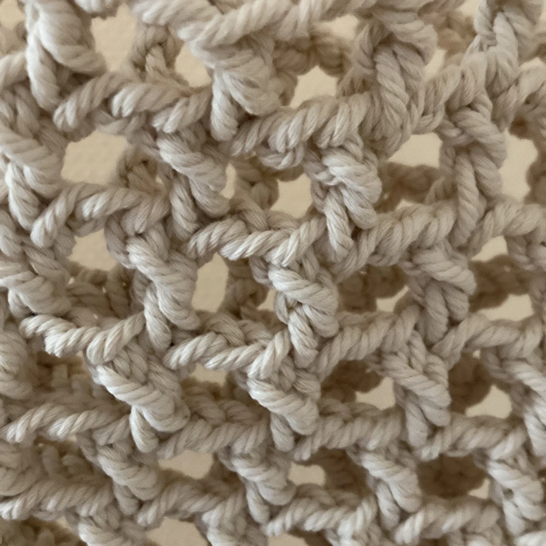 Liten virkad nätväska - 90