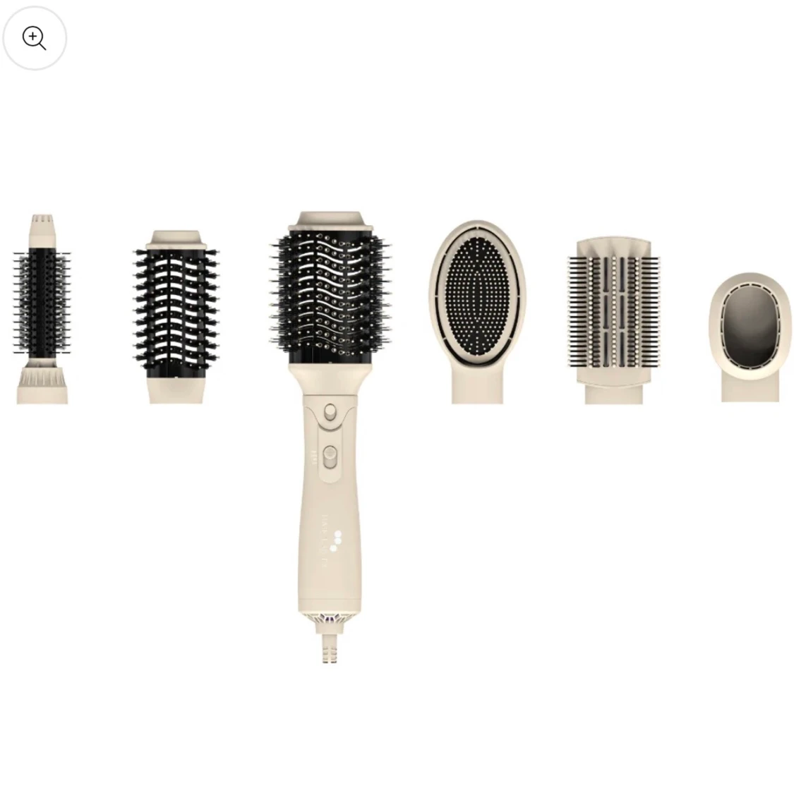 Hårfön med 6 olika munstyck