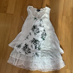 Klänning - Apricot - storlek 12 - Jättesöt etheral klänning!