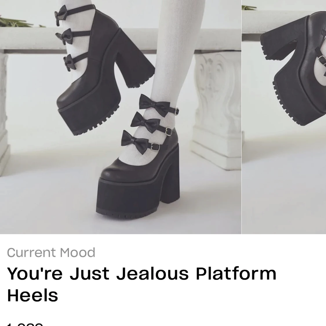 You’re just jealous platform boots - 90