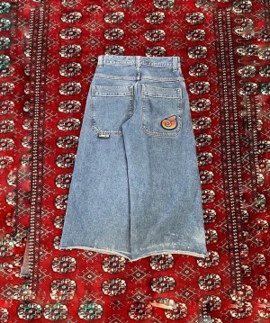 jnco (klippta) - feta jnco twin cannons. helt okej kondition ( av klippna från 28/30 till ungefär 28/29 . @myzterik insta