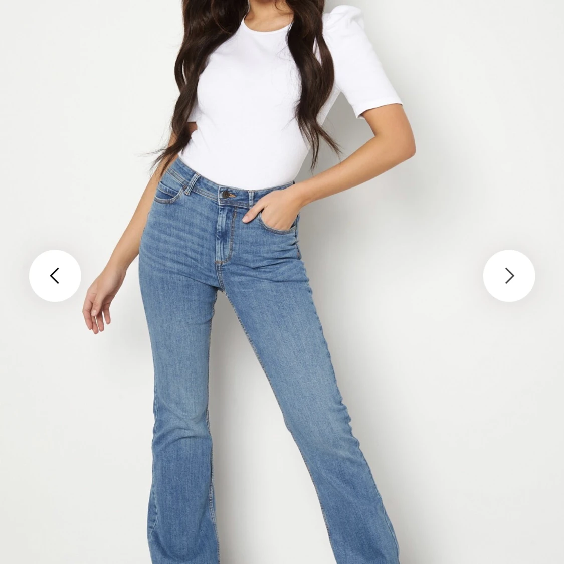 Utsvängda jeans - 90