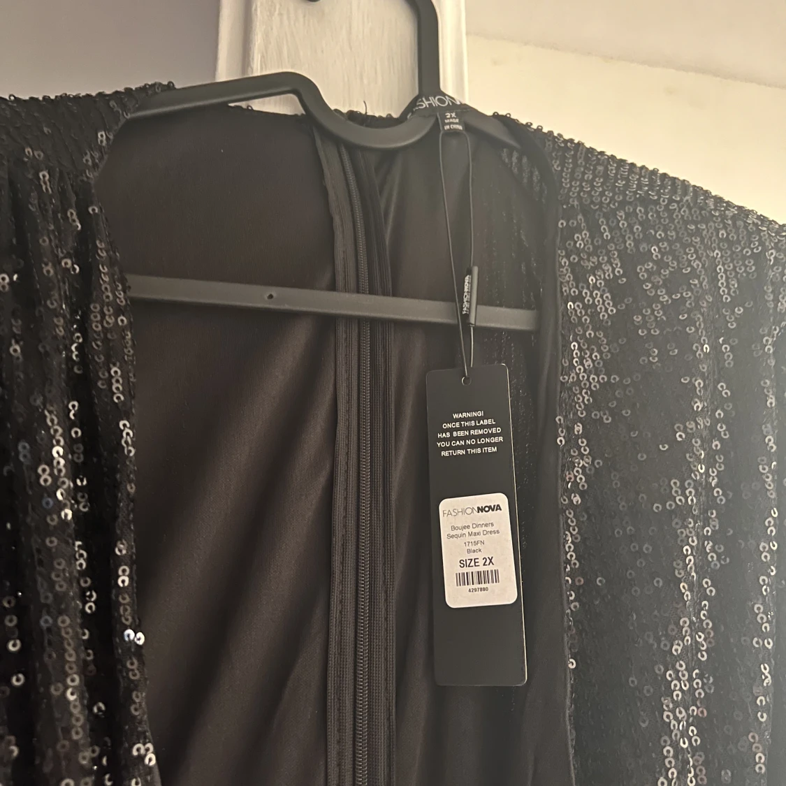 Vacker paljettklänning till studentbal/fest - 91