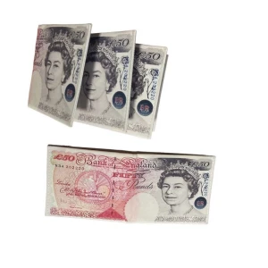 Plånböcker  - Liknar lite Maison Martin Margiela, S/S 2008, "50 Pound" Bifold Wallet