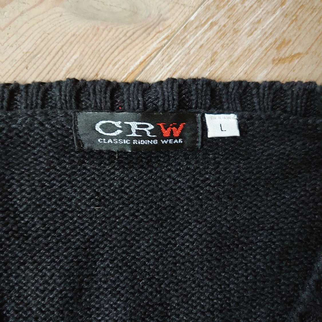 Svart och rutig väst  - 91