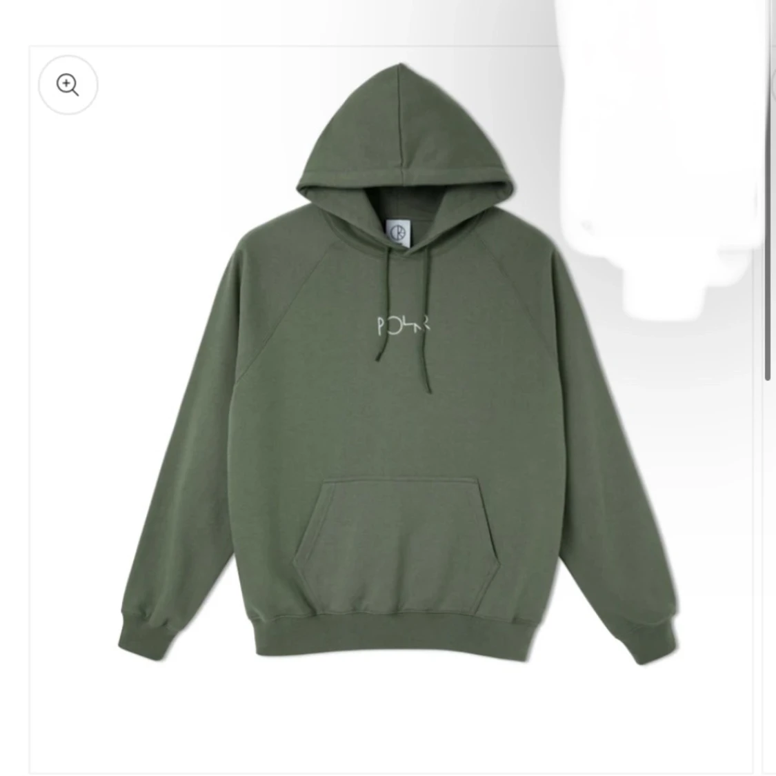 Grön hoodie