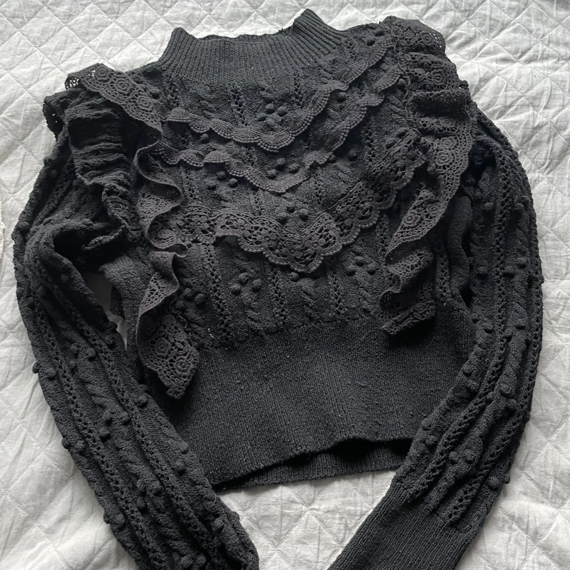 Stickad tröja från Zara