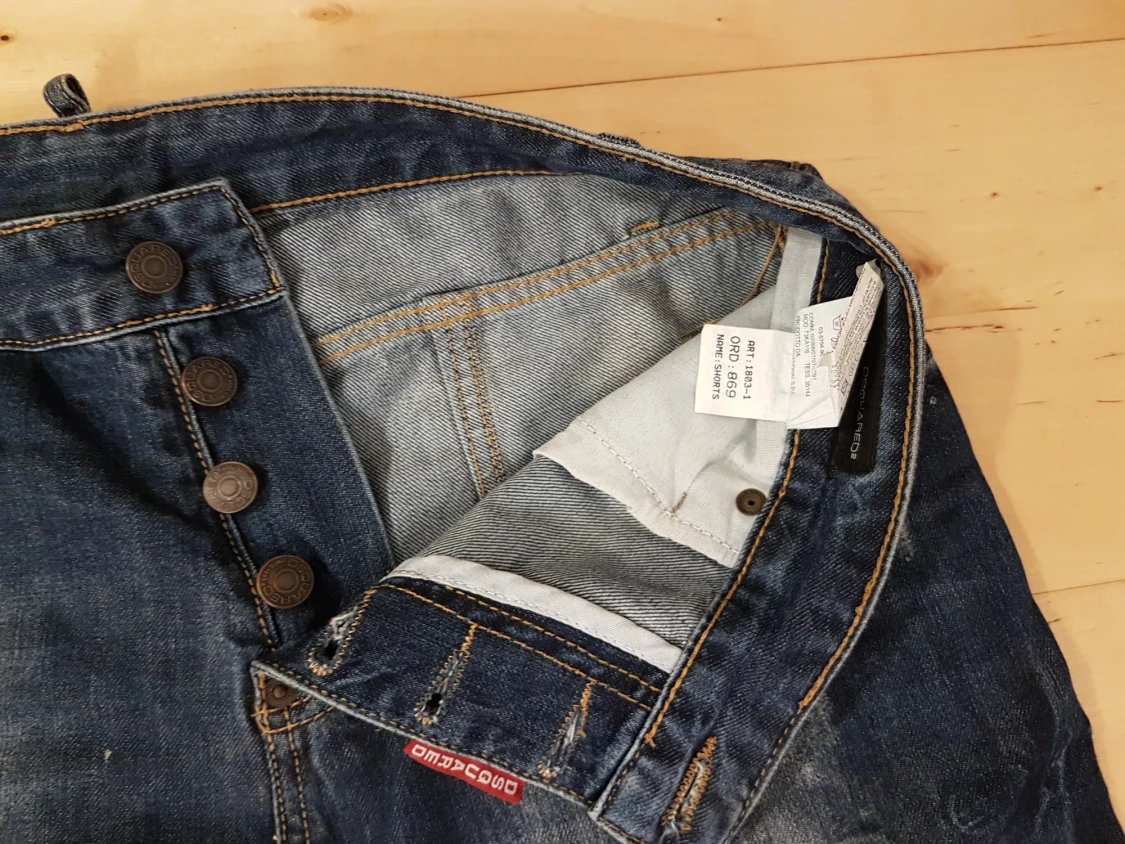 Dsquared2, jeansshorts st.33, blå - 91