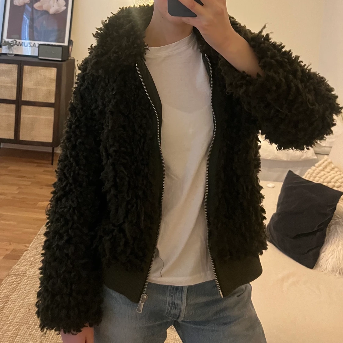 Grön Hm jacka  - 91