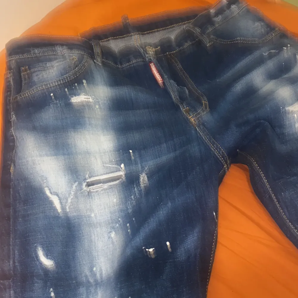 Disquared2 jeans blå, jätte bra skick . Jeans & Byxor.
