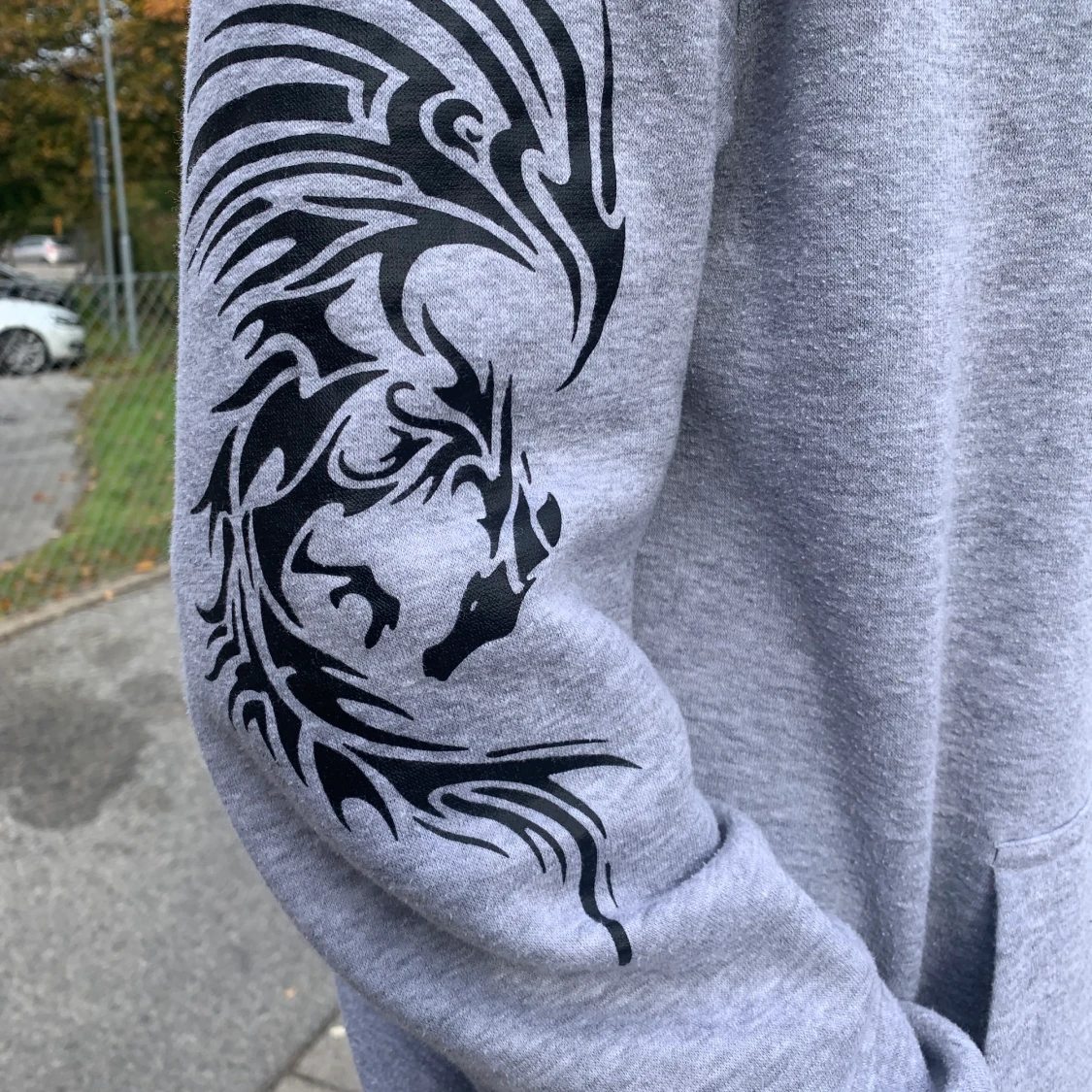 y2k print hoodie  - 91